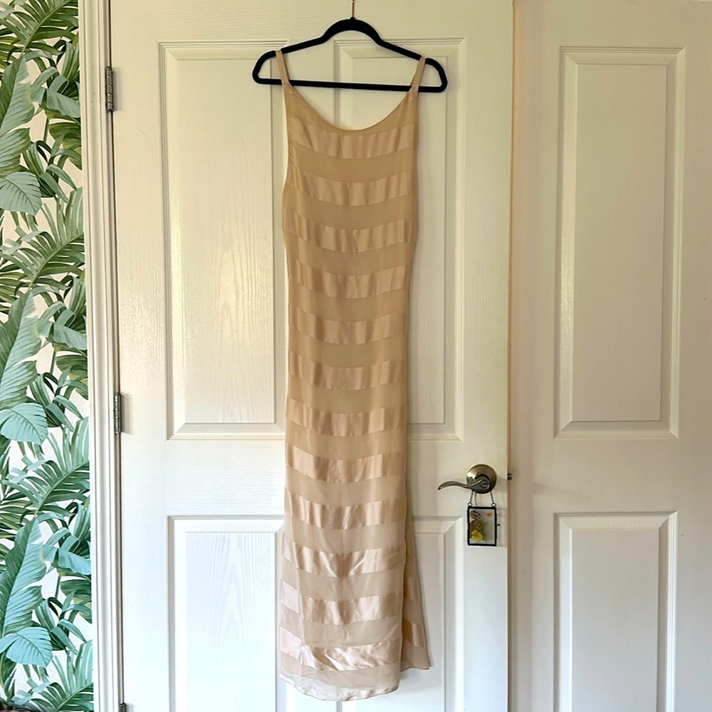 Lia Cohen designer vintage pure silk dress - size 2